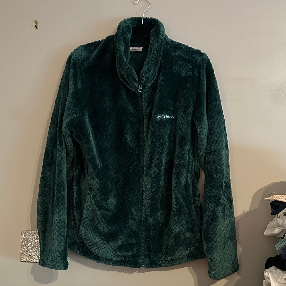 Columbia Women's Deep Green Teddy Jacket
